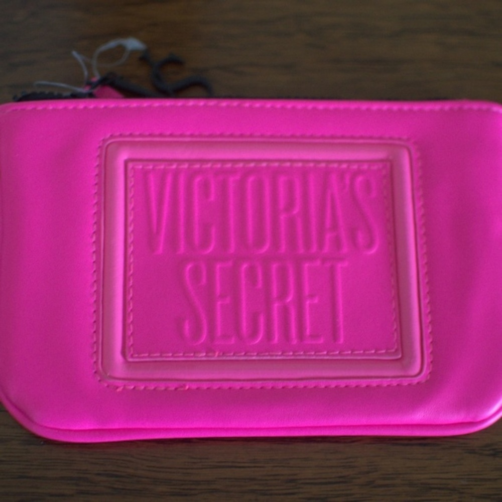 NWOT Victoria's Secret Hot Pink Wristlet